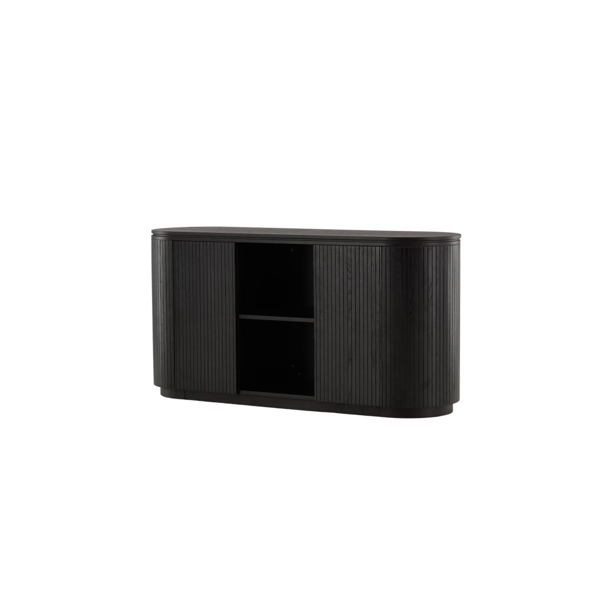 Svea - Siro dressoir - 160 cm - zwart