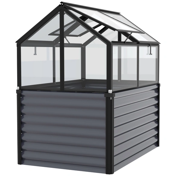 Hochfrühbeet »Zola«, BxLxH: 89 x 126,7 x 134,5 cm, Zincalume®