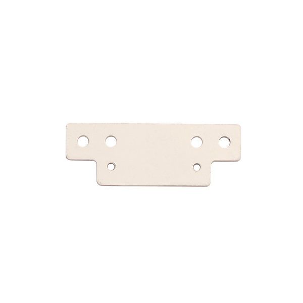 Cale en acier pour crochet standard, 16 mm Fer Blanc