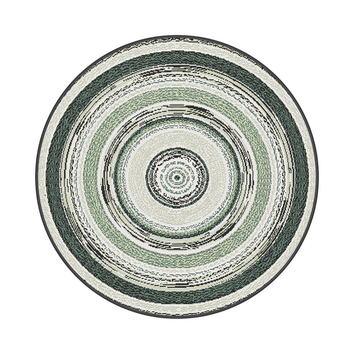 AFK Living vloerkleed Faith - voor binnen en buiten - groen - 120 x 120 cm