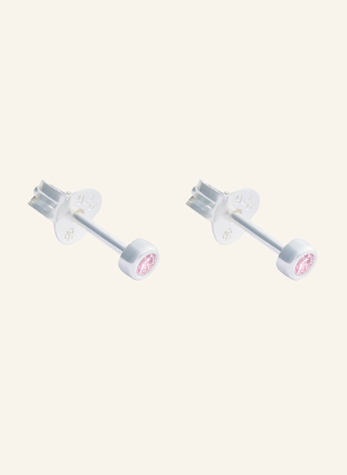 OHH LUILU Ohrstecker CRYSTAL STUDS PINK by GLAMBOU