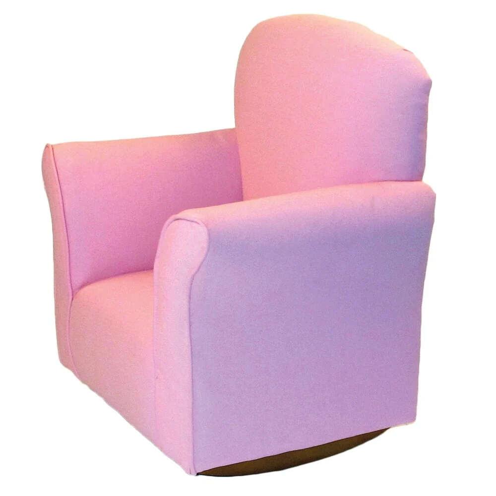 Toddler Rocker in Baby Pink Cotton