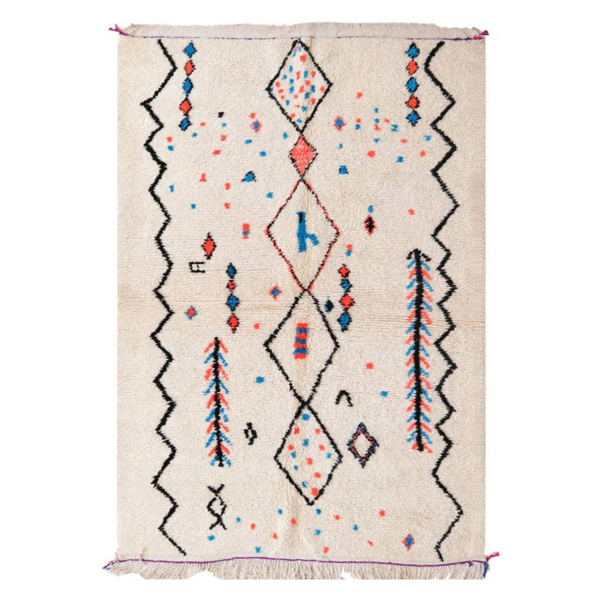 AFK Living vloerkleed Berber - handgemaakt - Wol - 120 cm x 170 cm