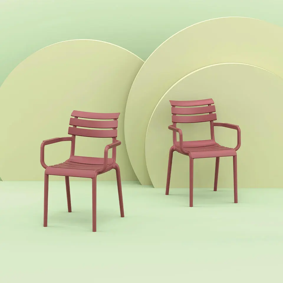 Paris tuinstoel - marsala