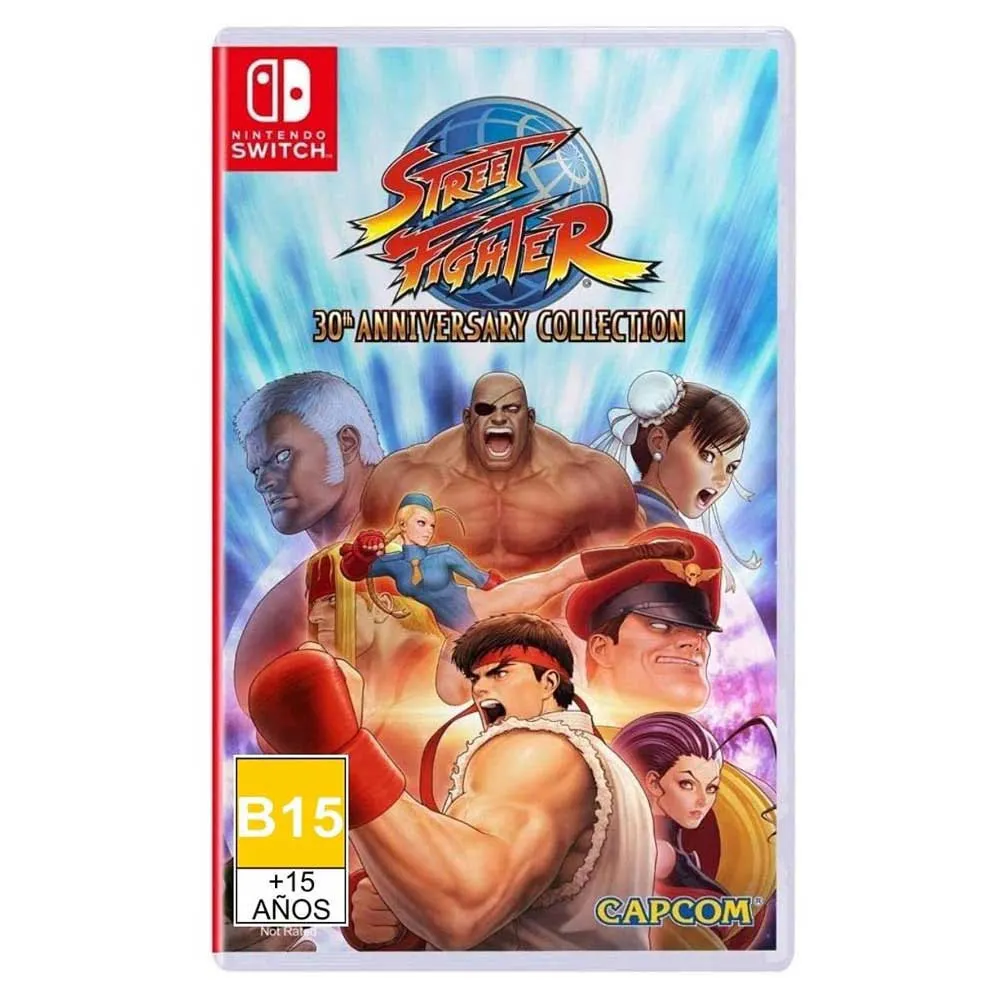 Nintendo Switch Street Fighter 30th Anniversary Collection Import USA