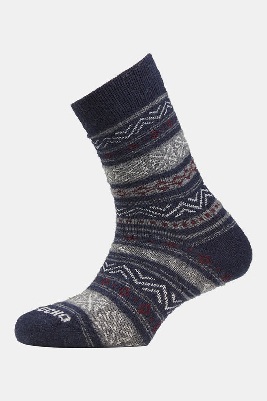 Ayacucho Light Fair Isle Crew Wool Wandelsok