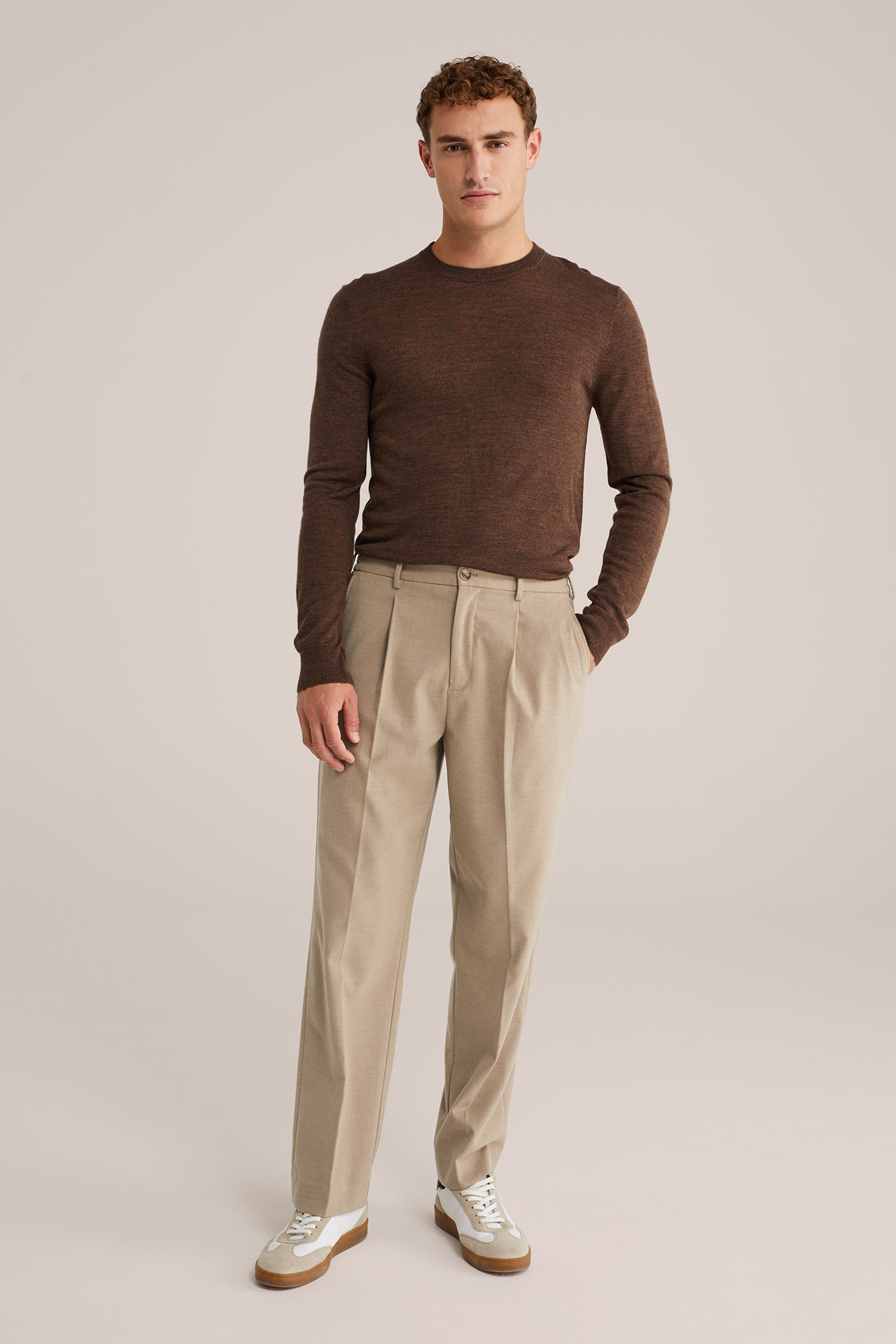 Heren loose fit chino