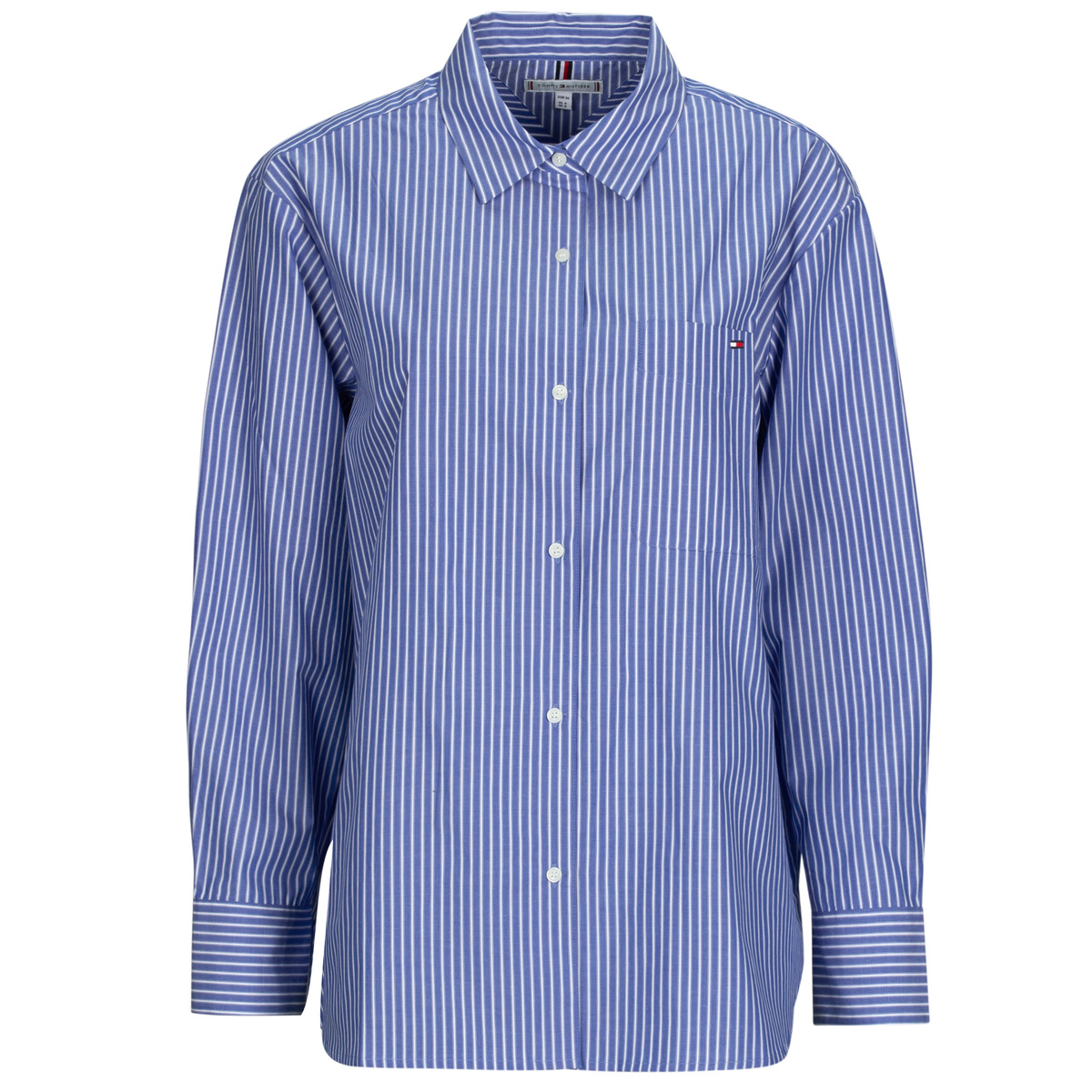 Tommy Hilfiger - ESS POPLIN EASY FIT SHIRT - Blue