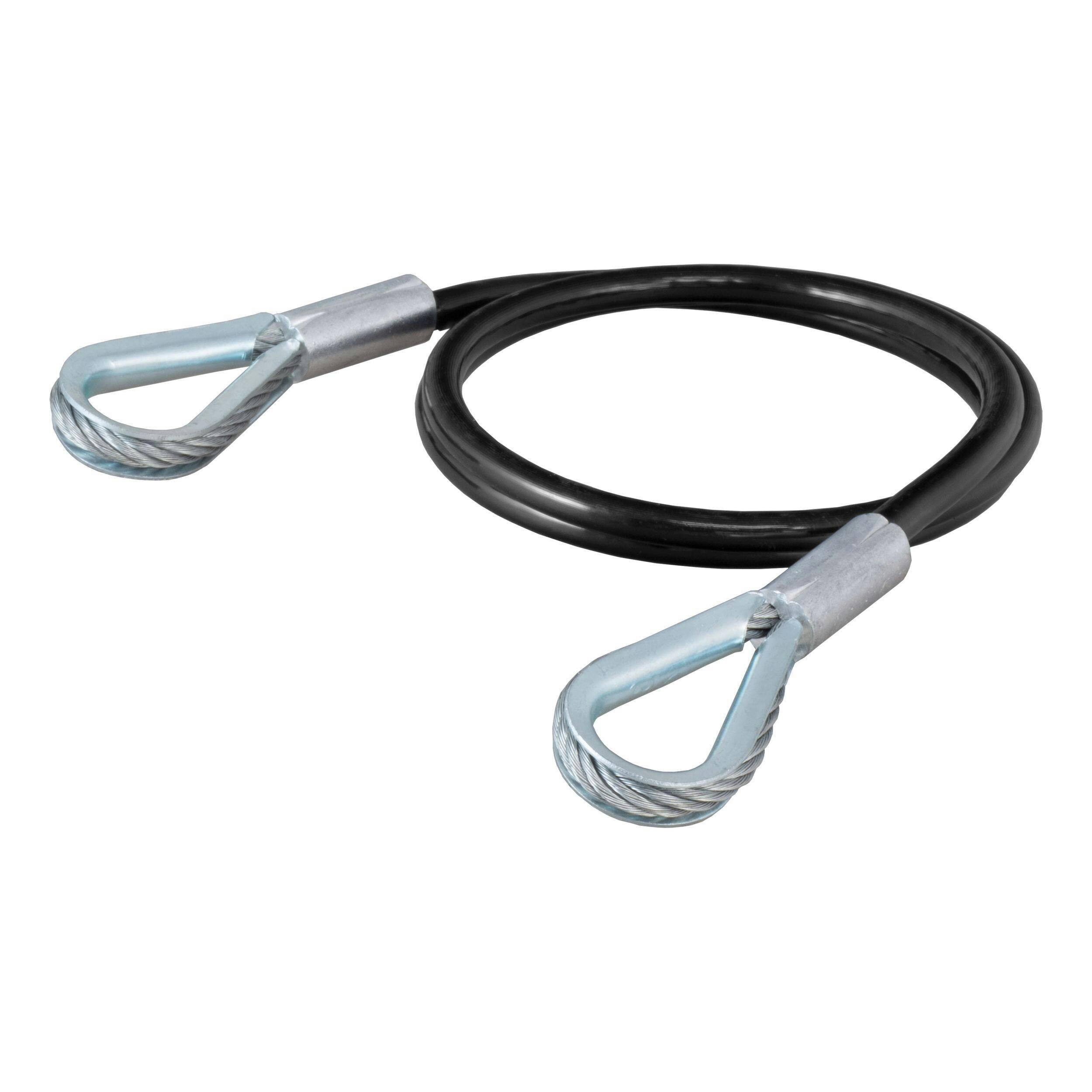 CURT Replacement 36-in x 1/4-in Tow Bar Base Plate Cable (3,500-lb)