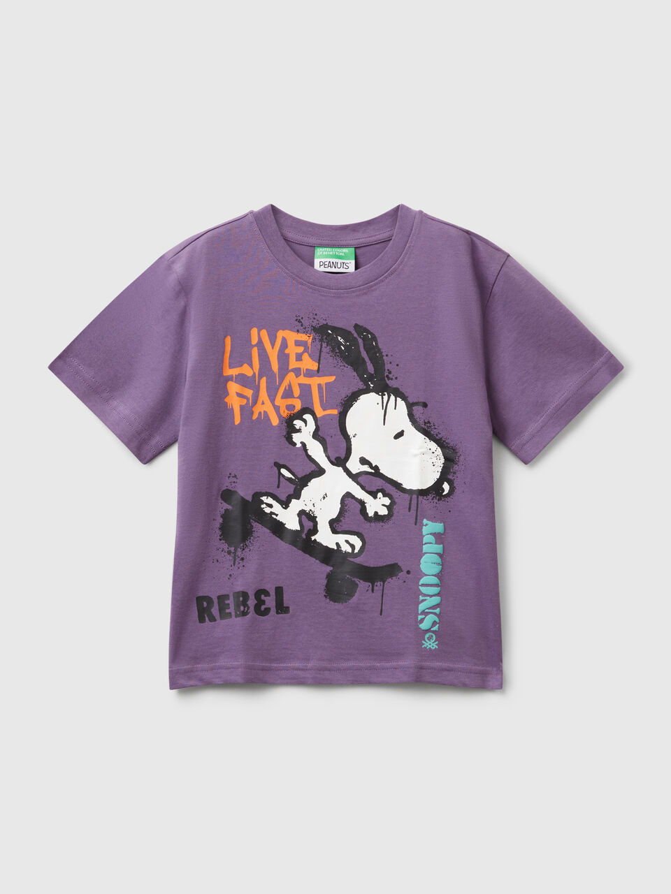 Regular fit t-shirt with &copy;Peanuts print