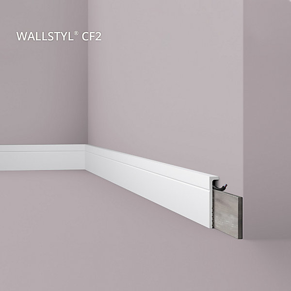 Moulure couvrante NMC WALLSTYL CF2 Moulure décorative Plinthe Moulure décorative
