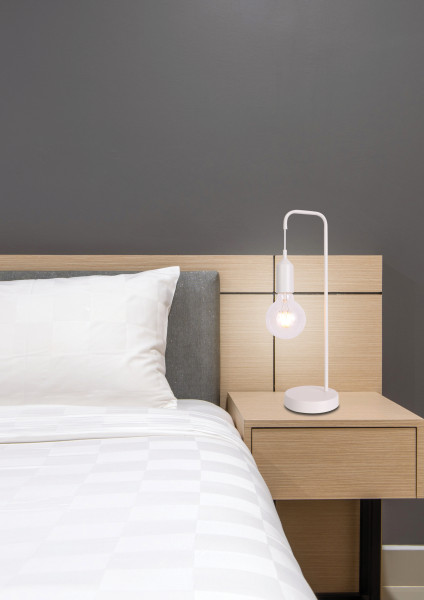 Stołowa LAREN lampa 1 biały