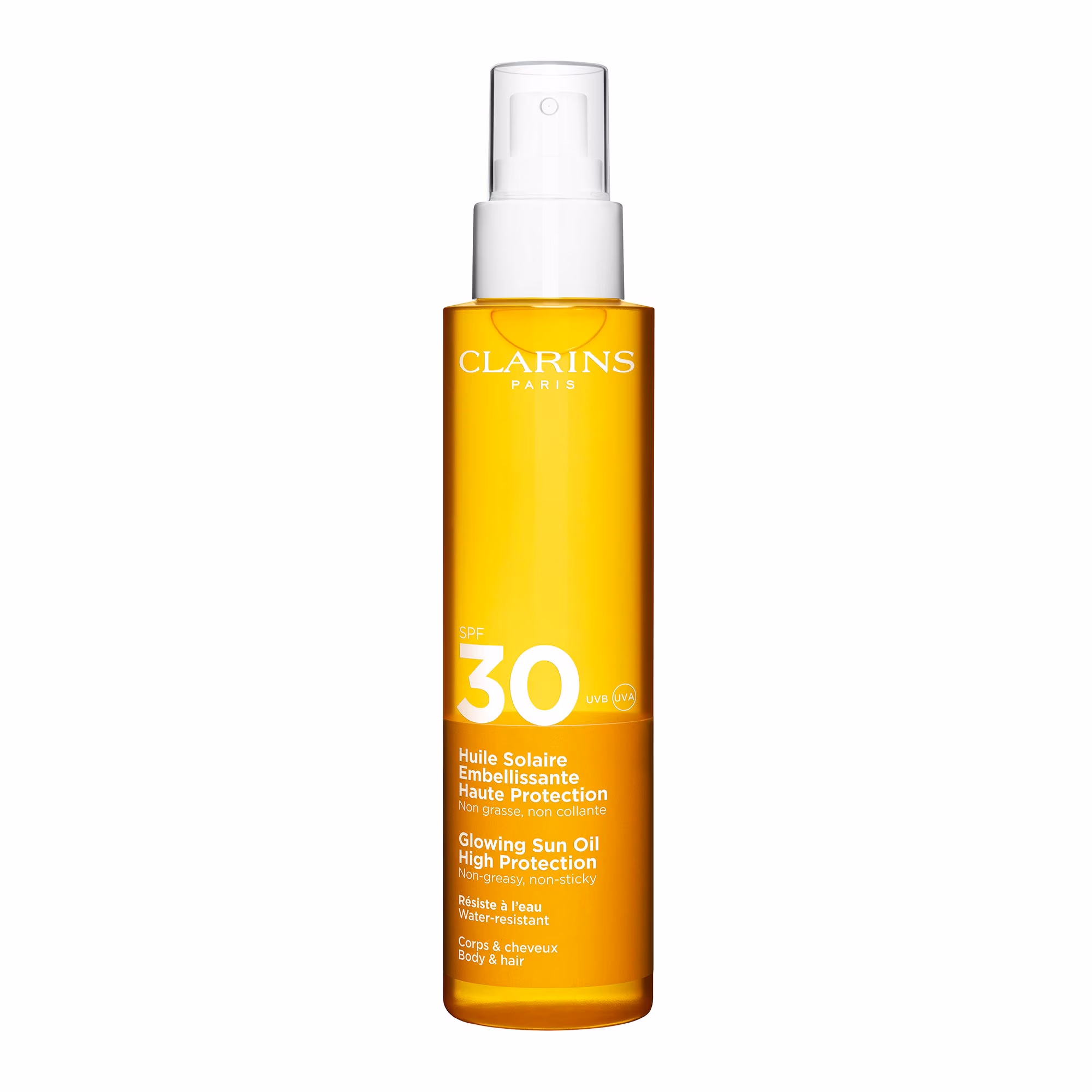 SOLAIREHuile solaire embellissante haute protection corps spf30