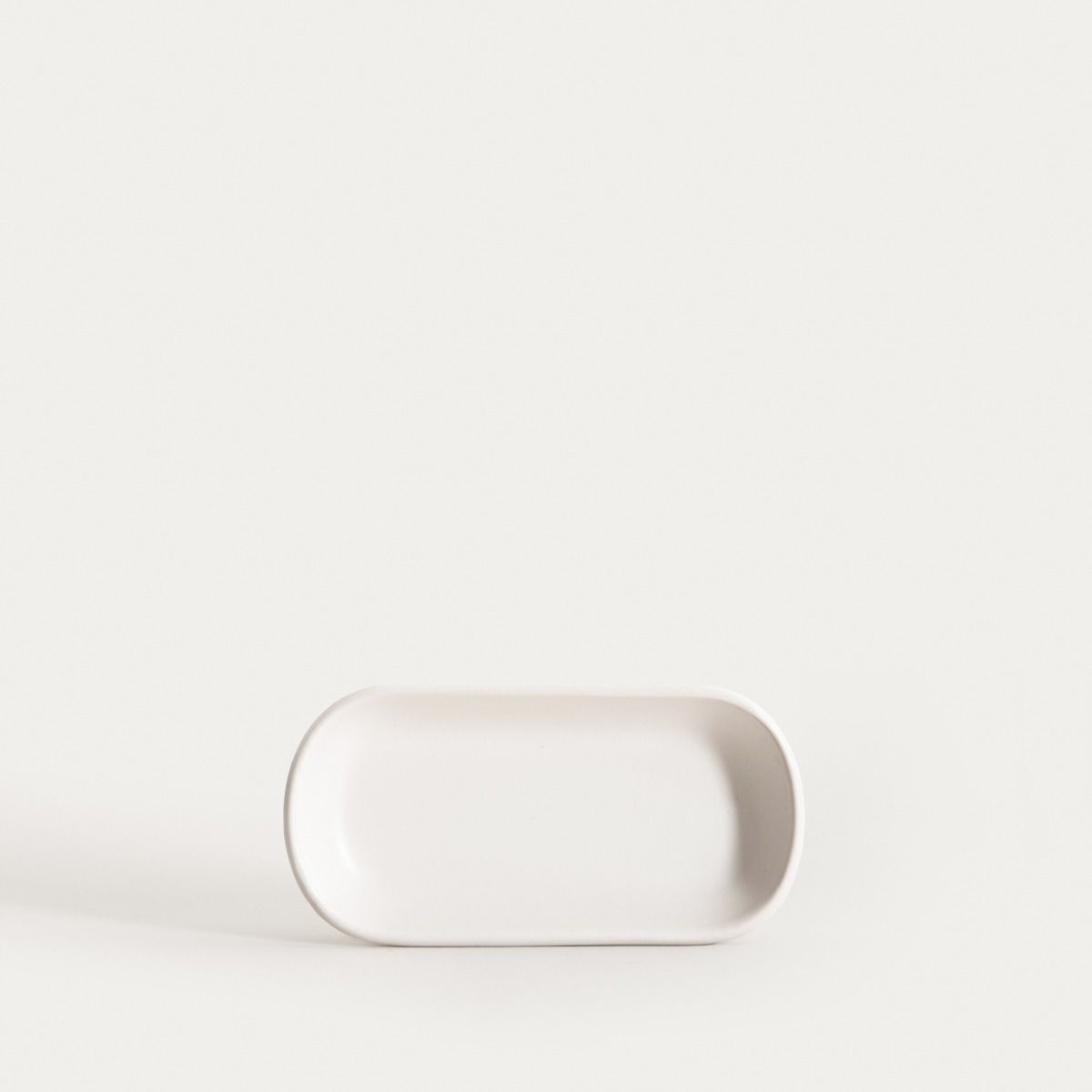 Półmisek FAMELIO owalny biały 16 cm