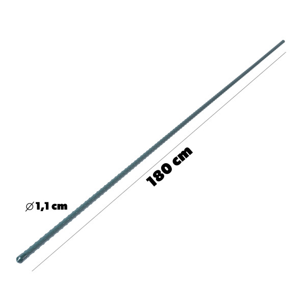 Tyczka Podpórka Do Roślin Stalowa Powlekana 180cm