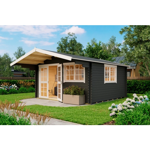 Gartenhaus »England«, Holz, BxHxT: 385 x 245 x 545 cm (Außenmaße)
