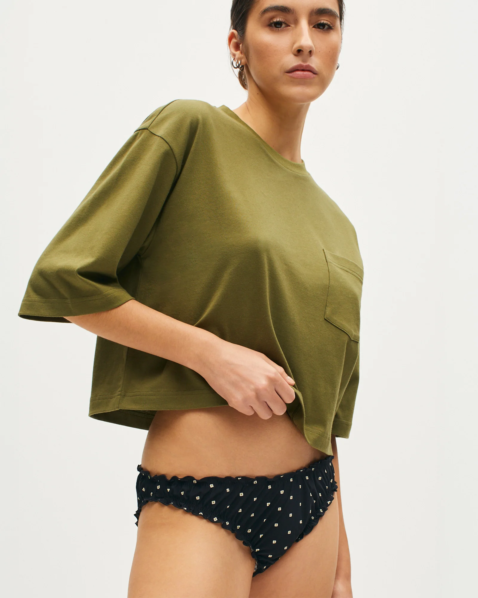 Culotte taille basse CHERI MICROFIBRE