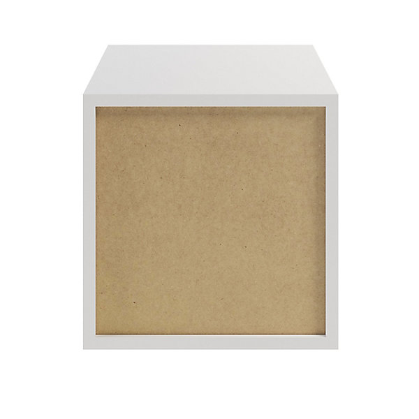 Caisson blanc GoodHome Atomia H. 37,5 x L. 37,5 x P. 45 cm