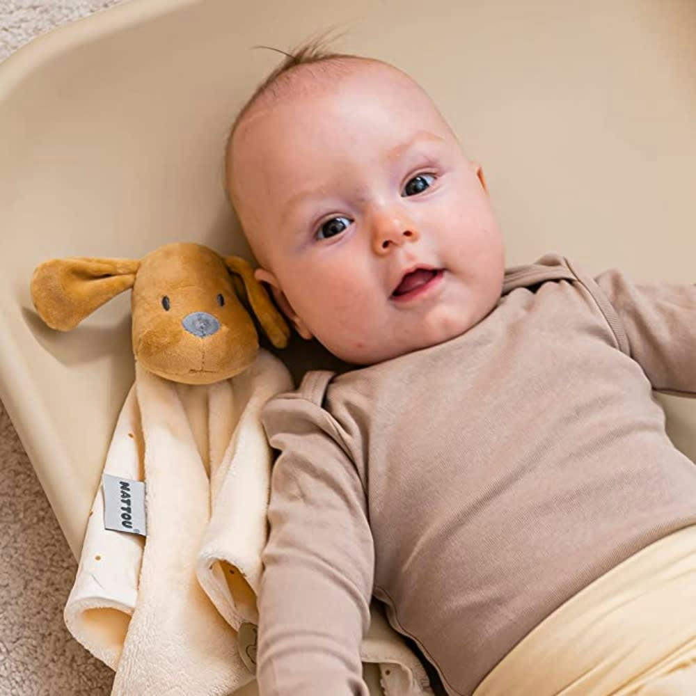 - Doudou Charlie le chien vanille