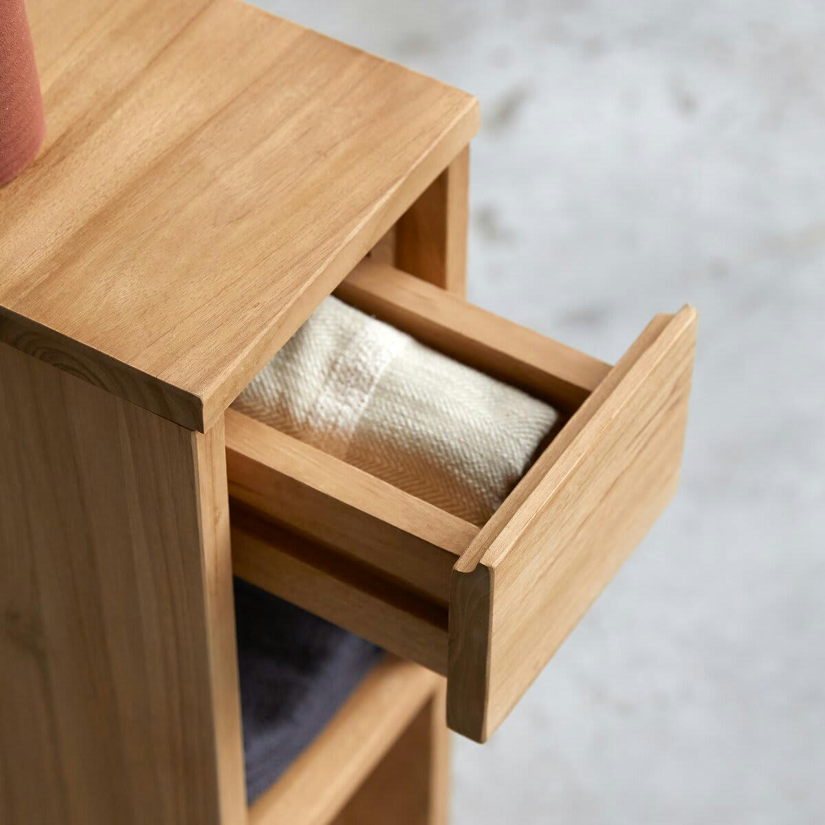 EDEN - Bout de canapé en teck massif