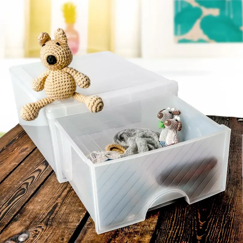 Schubladenbox 3er-Set Rotho