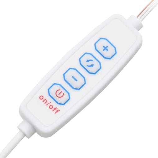 NNEVL Dressing Table with LED Concrete Grey 96x40x142 cm