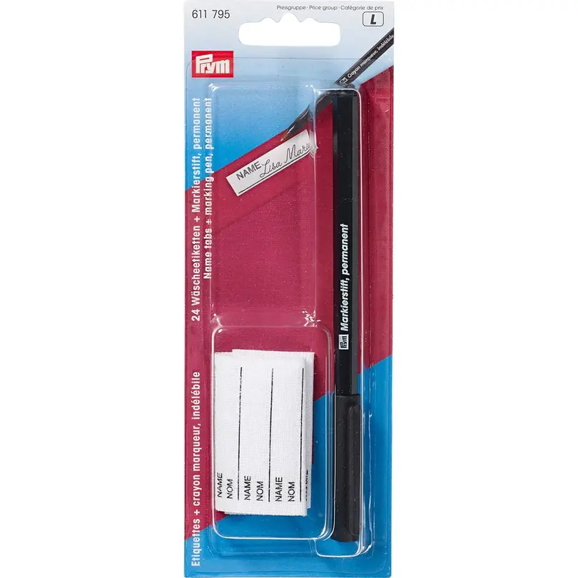 Etiketten 24er-Set Prym