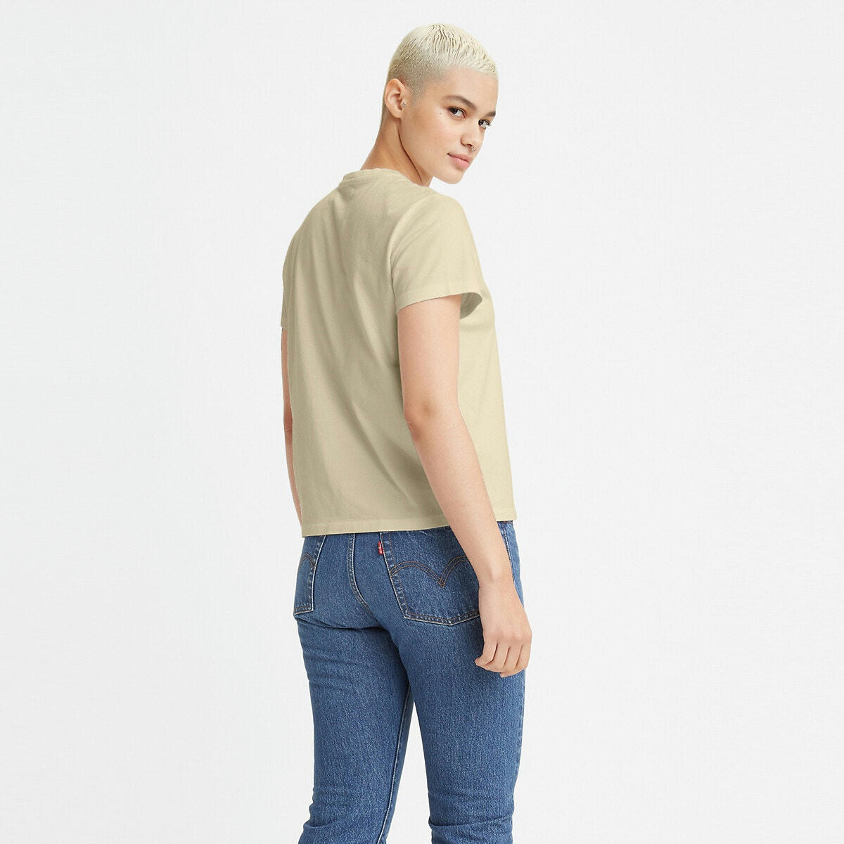 T-shirt manches courtes, logo devant