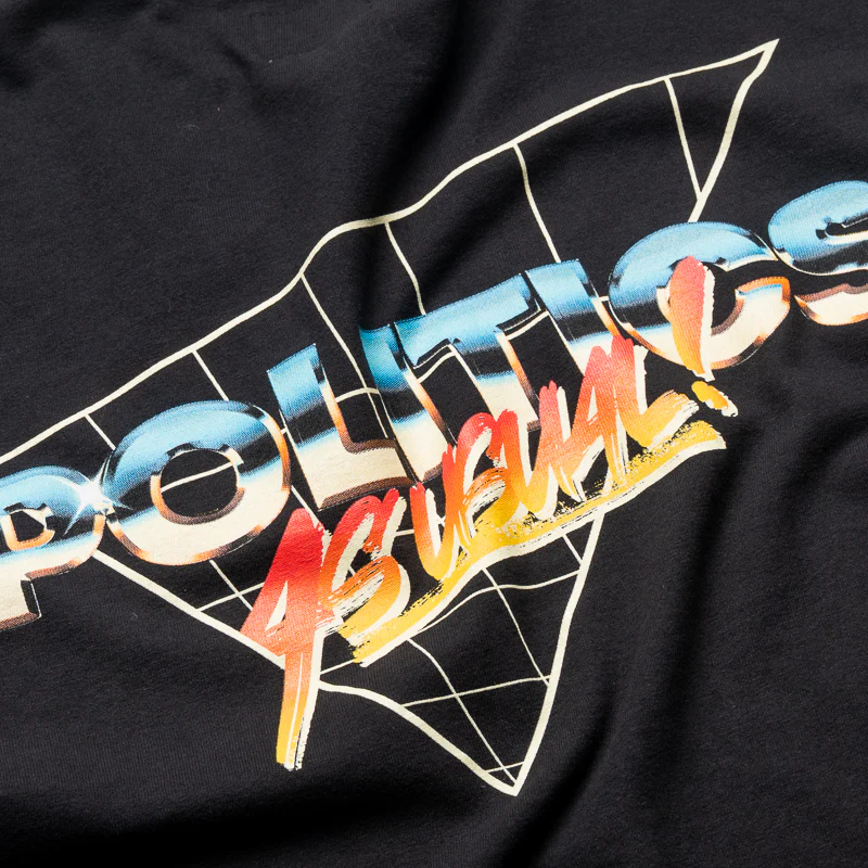 Politics Rad Tee - Black