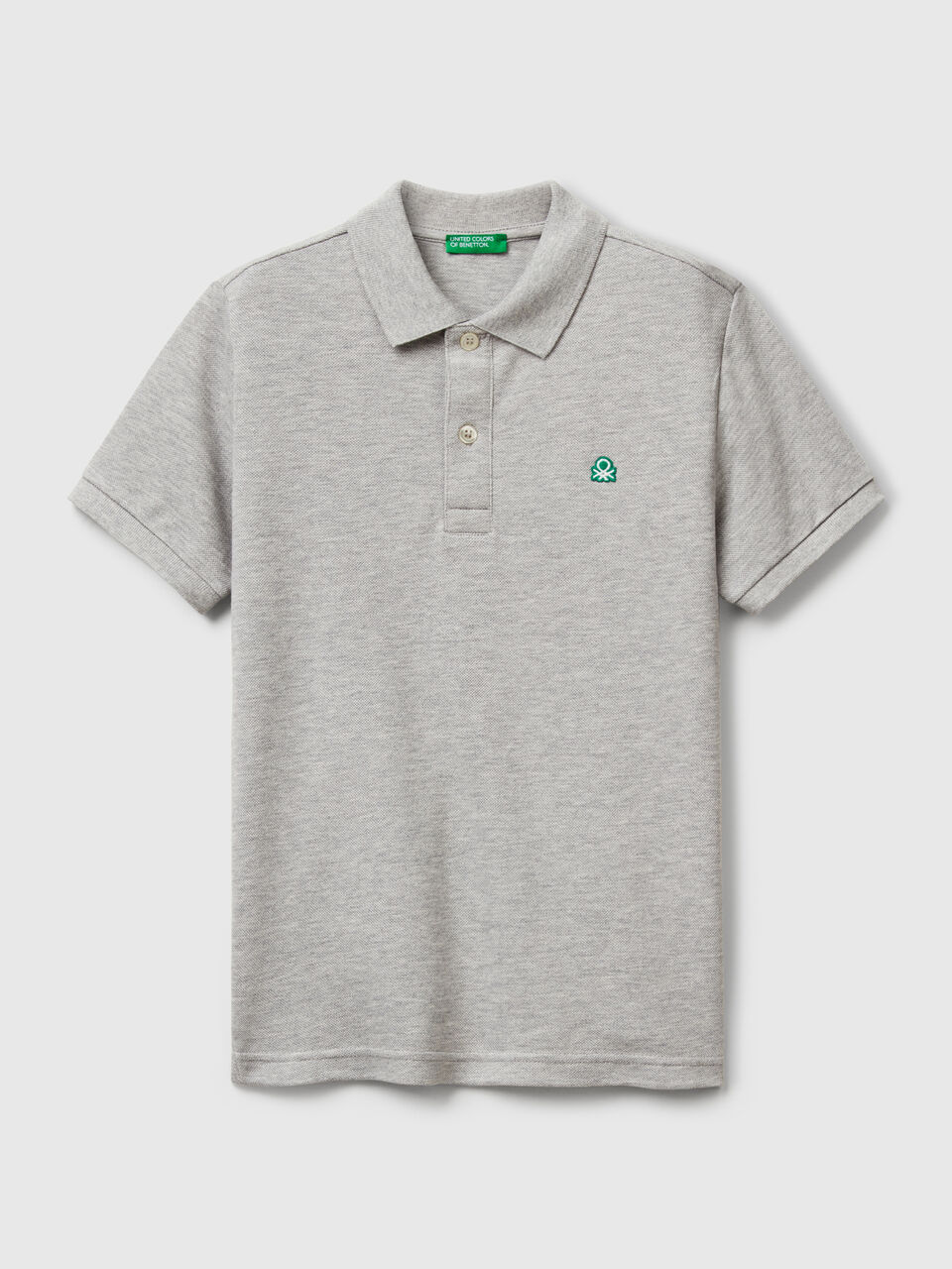 Slim fit polo in pure cotton