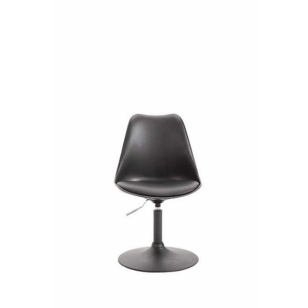 Chaise de Salle à manger Maverick - CLP - Noir - Confortable - Design Moderne - Similicuir - Métal