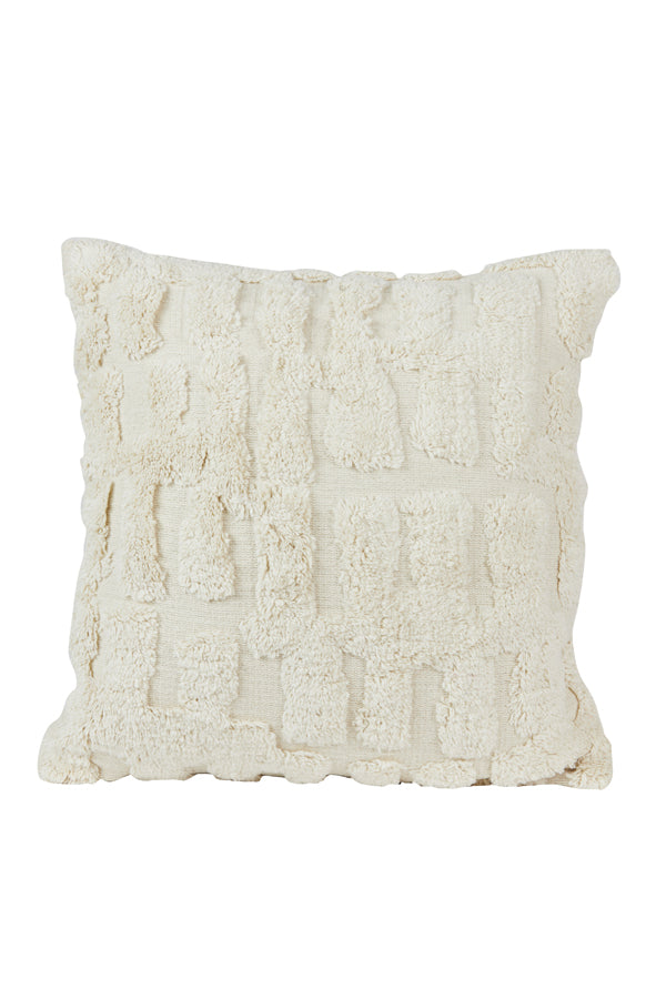 Light & Living kussen SARMI - 45x45cm - wit