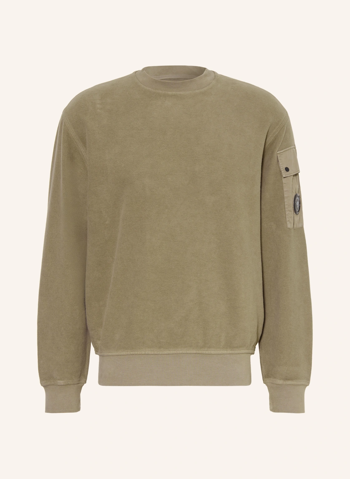 C.P. COMPANY Sweatshirt im Materialmix
