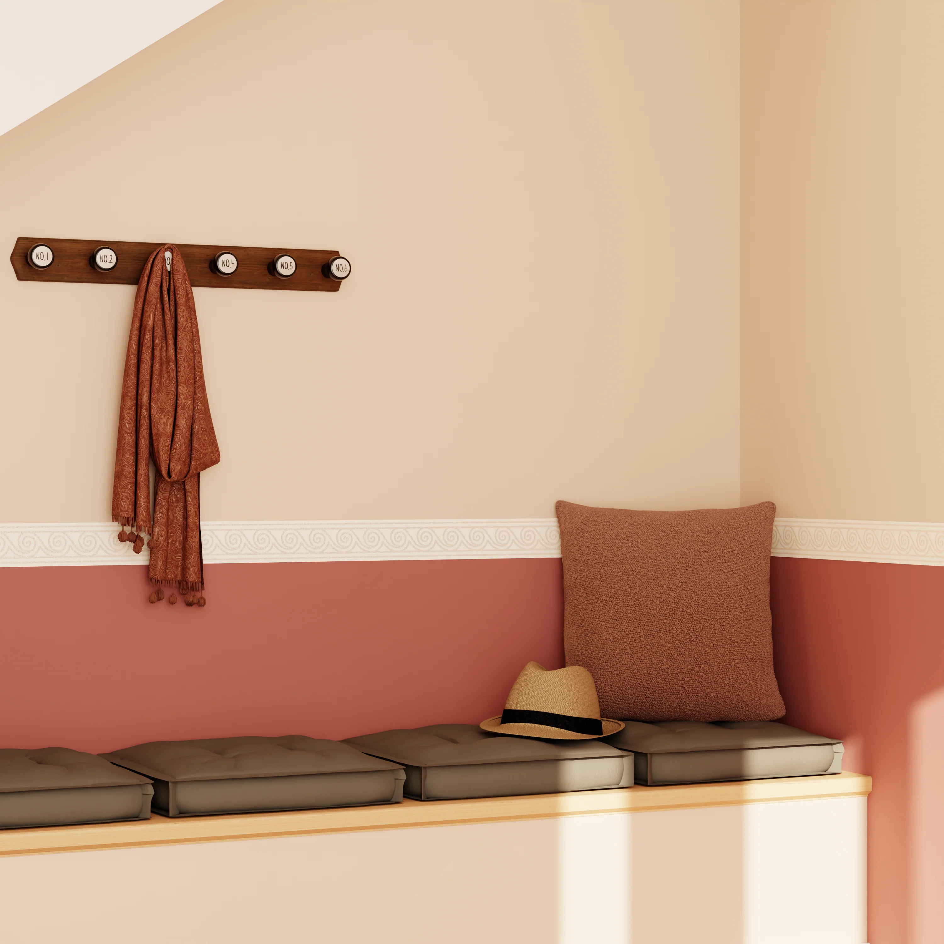 Frise adhésive VOLUPTA coloris beige sable