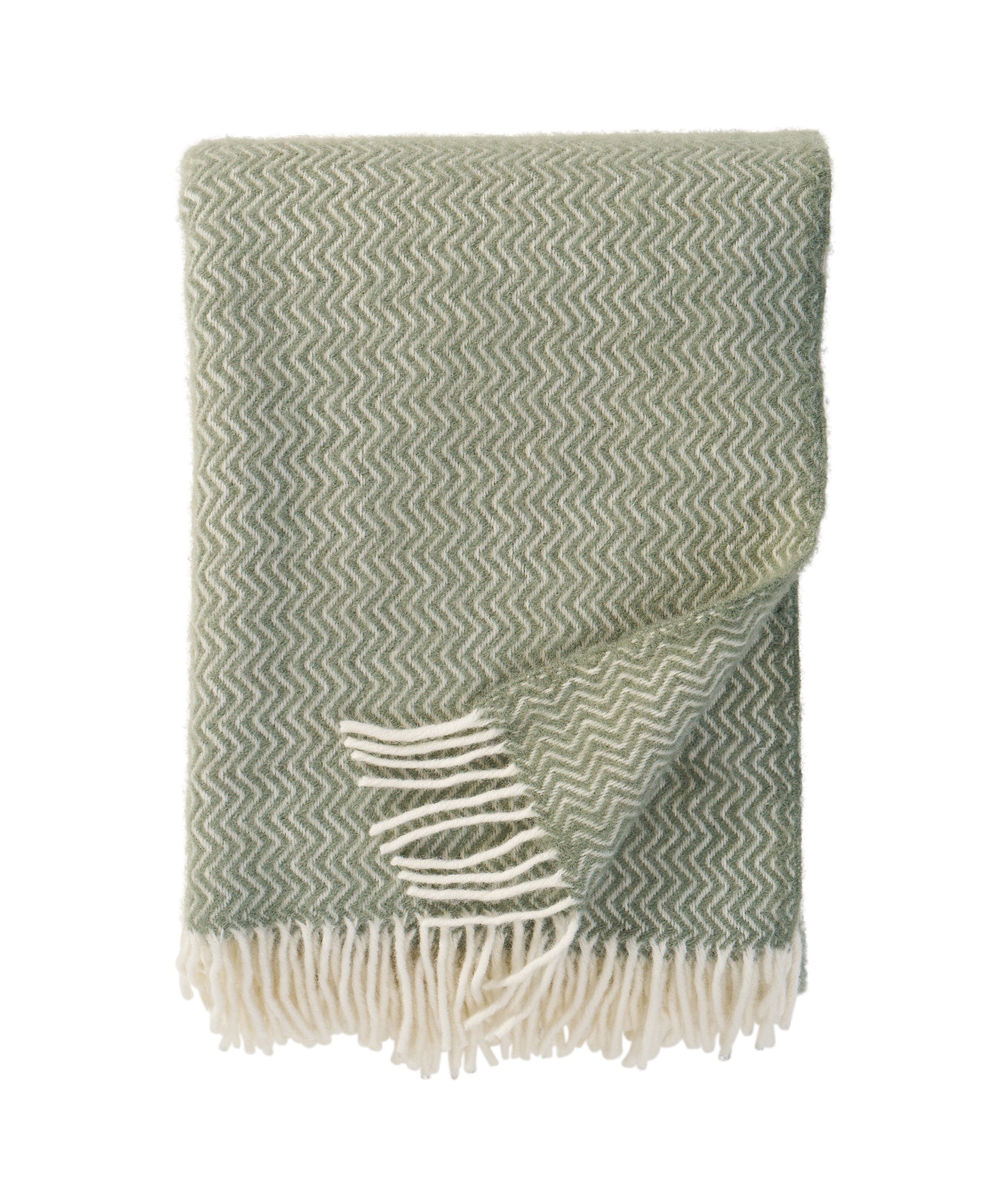 Klippan 100% wollen deken - Sorbet groen - 130x200cm
