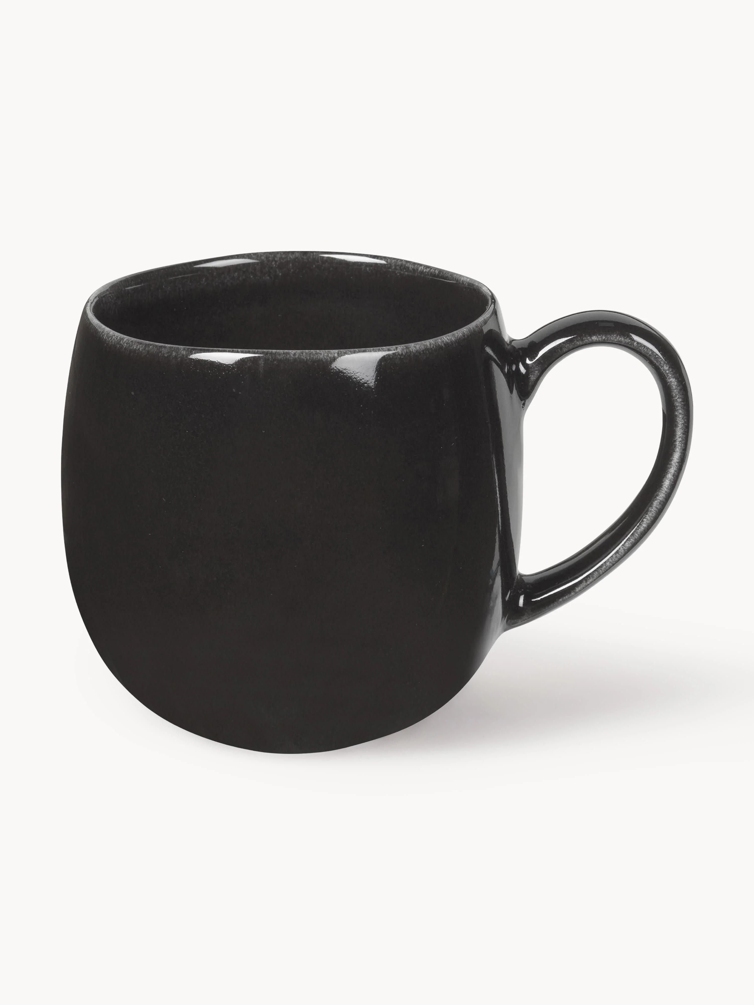 Handgemachte XL Teetassen Nordic Coal, 2er-Set