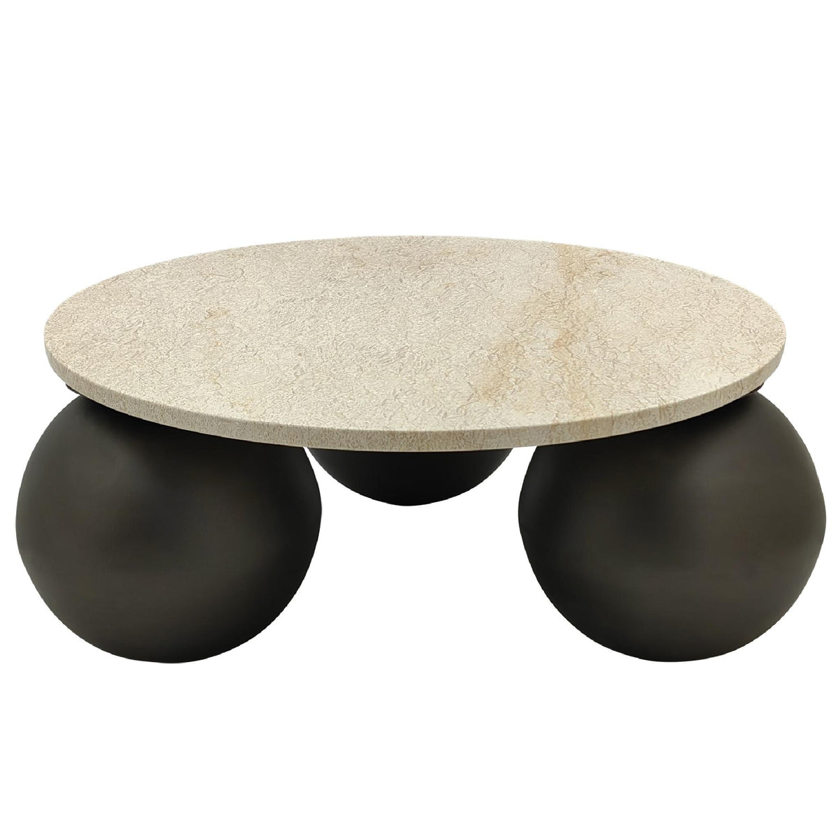 PTMD salontafel Skippy - beige - 85x85x30cm