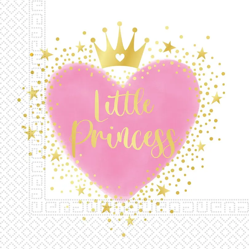 Serviette 20er-Set Princess