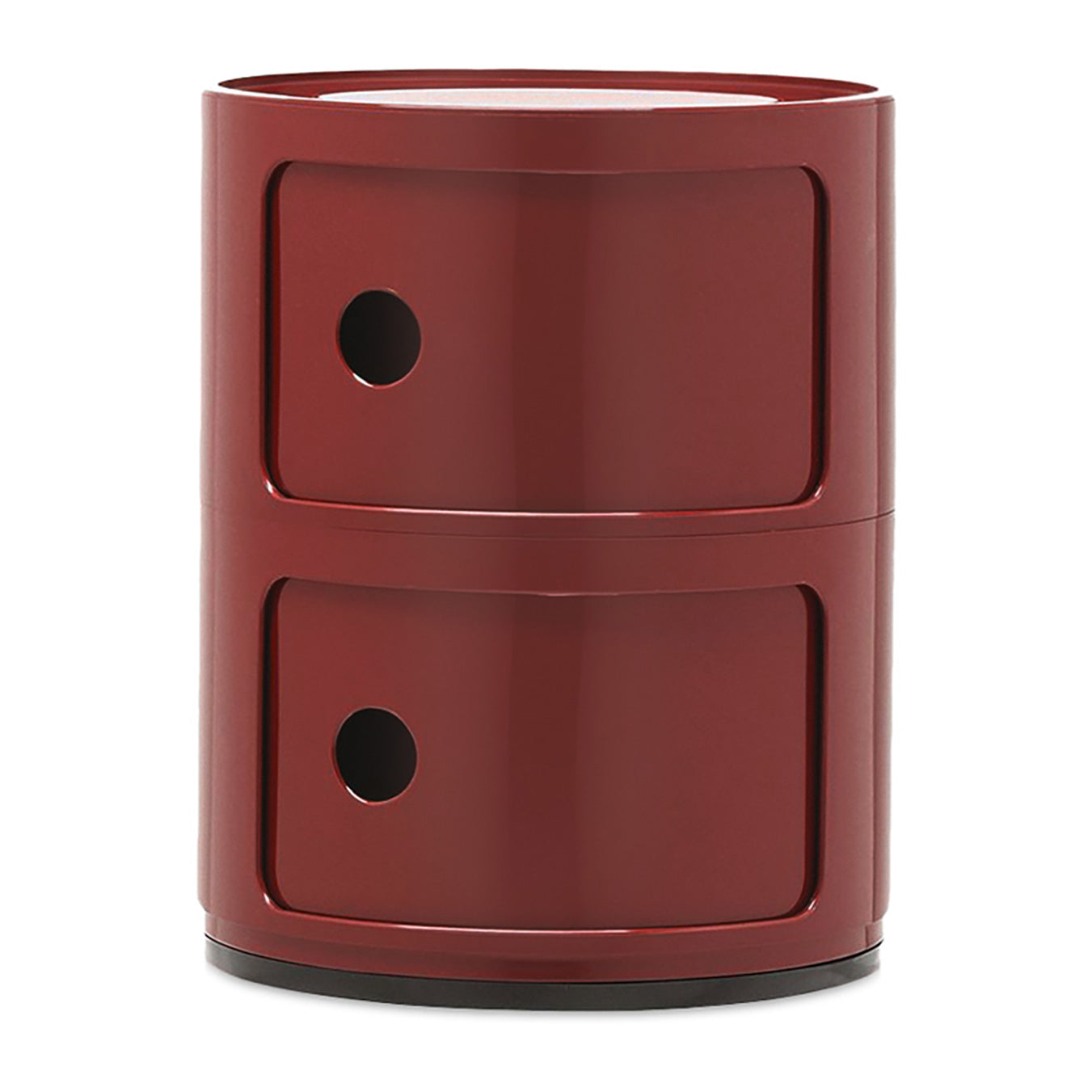 Kartell Componibili Kast Ø 32 cm - 2 Modules - Bordeaux