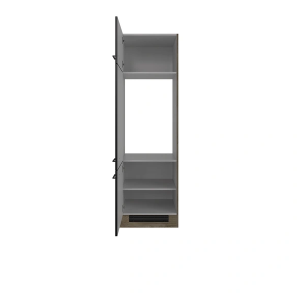 Geräteumbauschrank »Capri«, BxT: 60 x 57 cm, Holzwerkstoff, Front mit Antifingerprint-Effekt