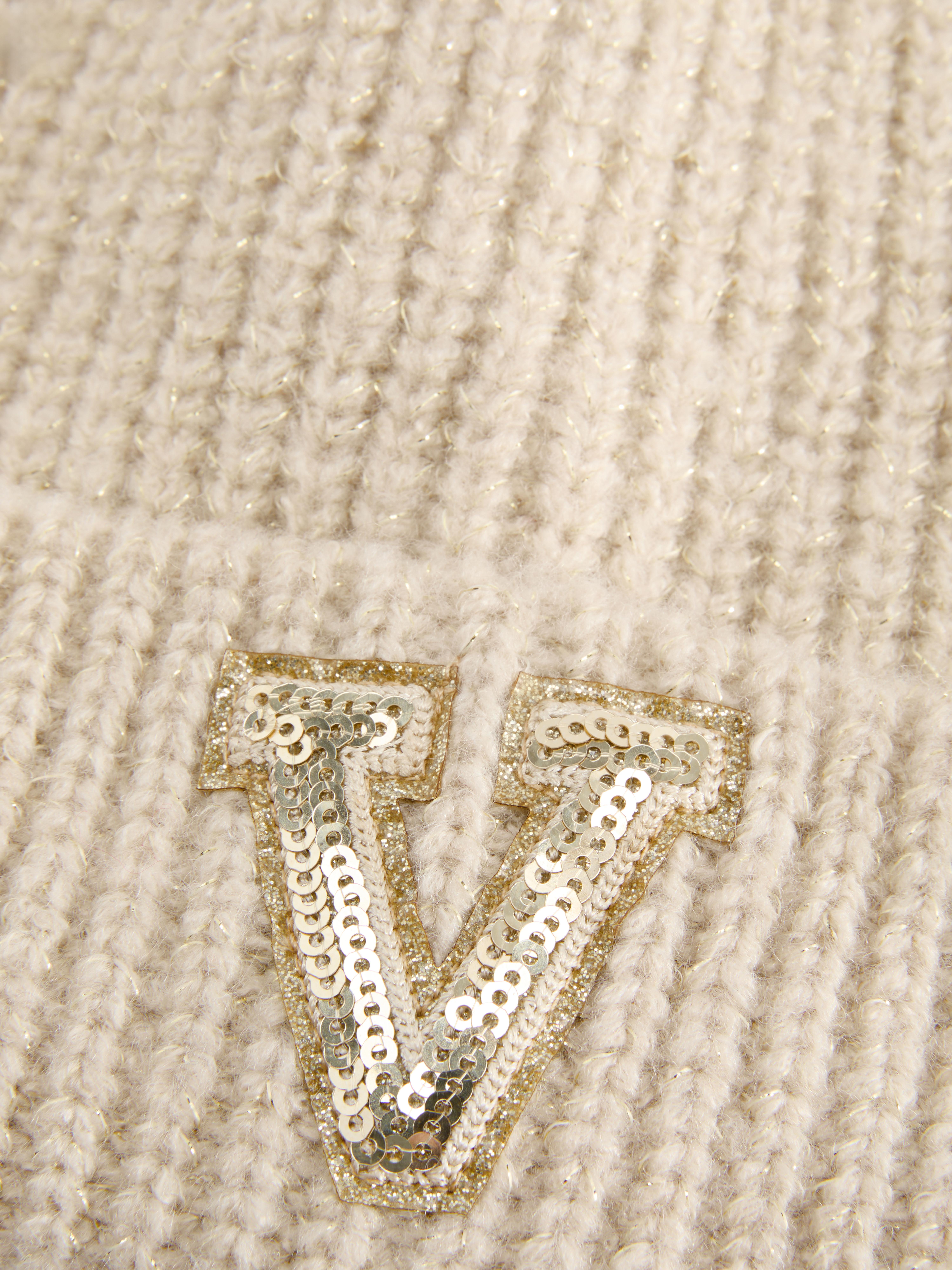 Initial Pom-Pom Beanie