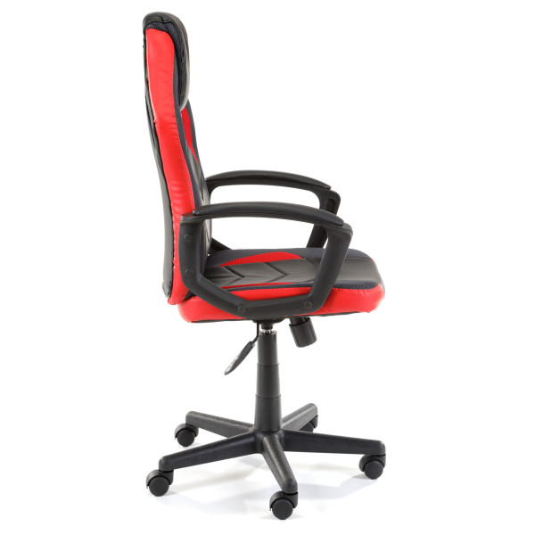 Fotel Gamingowy FG19 Czarno Czerwony