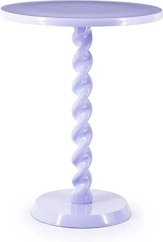 FurniLux Gula - lilac bijzet tafel - 28x22x150 cm