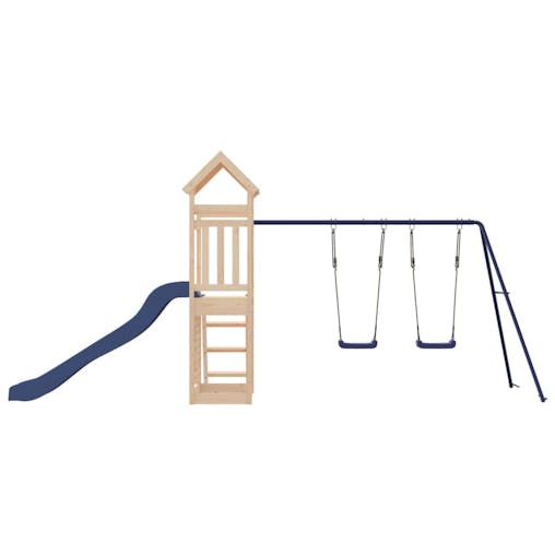 NNEVL Outdoor Playset Solid Wood Pine