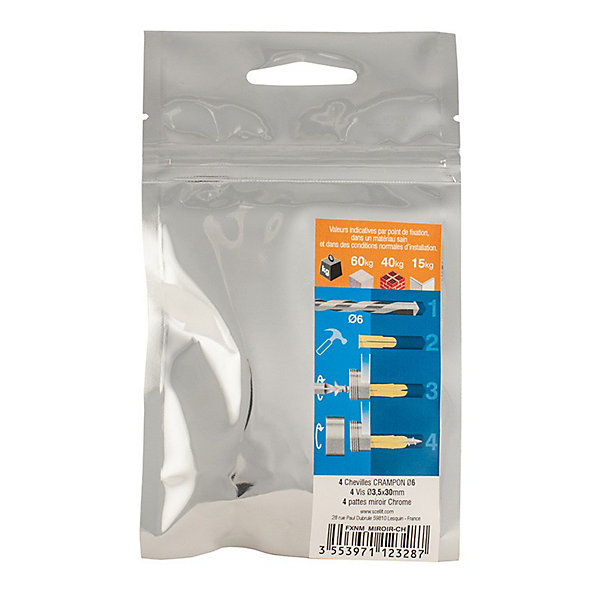 Kit de fixation miroirs Scell-It 