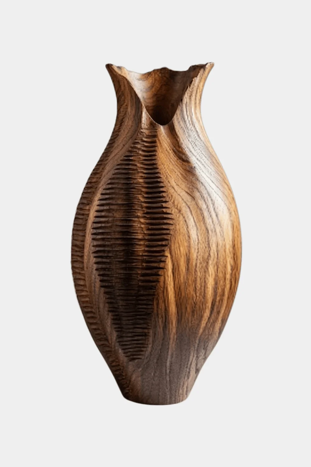 Vase Wood Sculpture #WG069