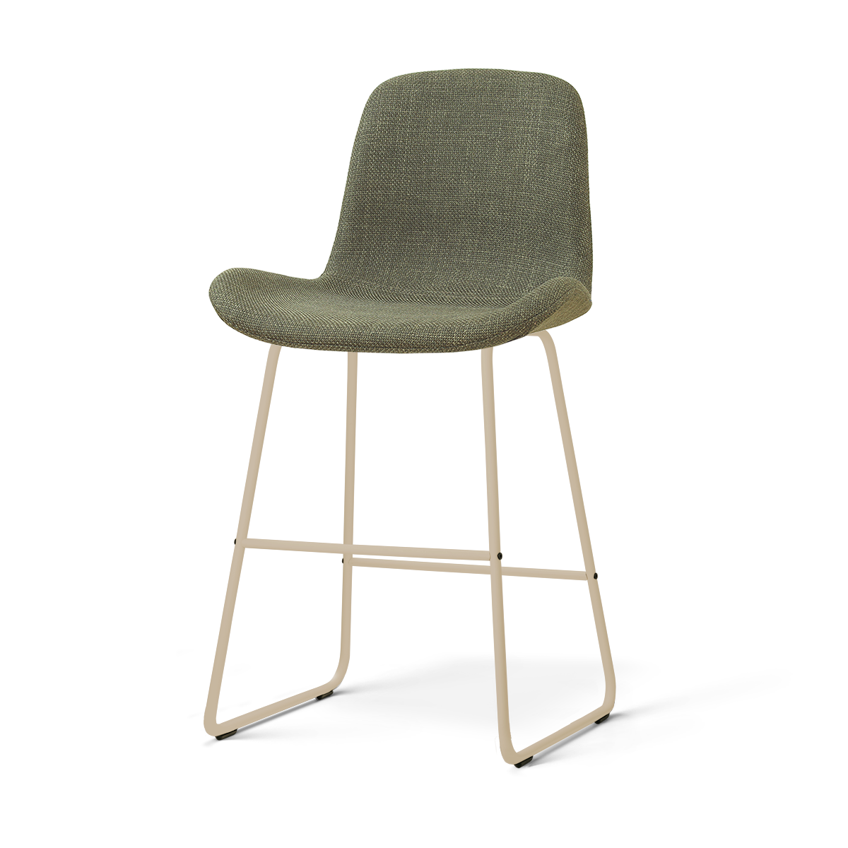 Nolon Nino-Fé barkruk forestgroen - beige onderstel - 65 cm