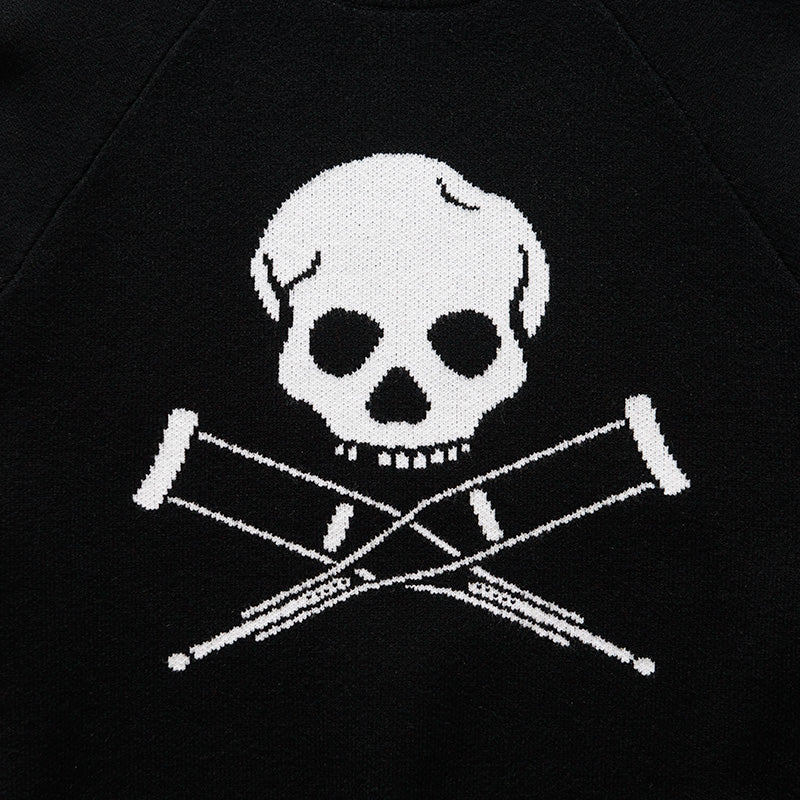 Babylon x Jackass Logo Sweater - Jet Black