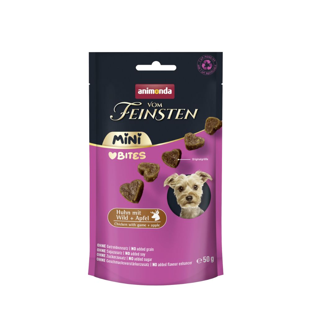 2 x 50g animonda vom Feinsten Dog Treats - 1 + 1 Free! *