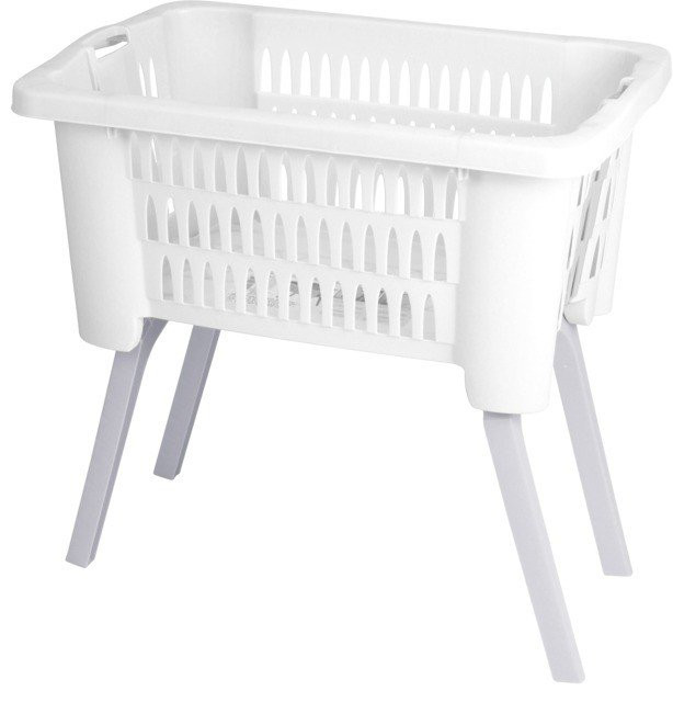 Kosz na pranie, pojemnik z nóżkami - 38l